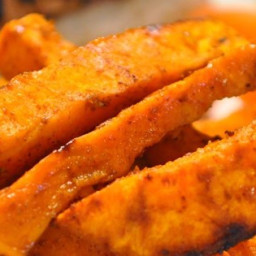 Spicy Baked Sweet Potato Fries Recipe