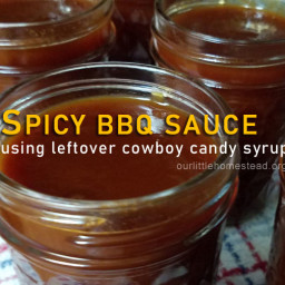 Spicy BBQ Sauce Canning Recipe Using Leftover Cowboy Candy Syrup