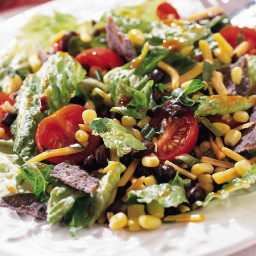 Spicy Black Bean and Corn Tossed Salad