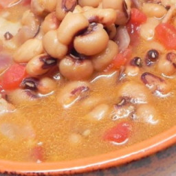 Spicy Black-Eyed Pea Soup Recipe