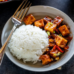 Spicy Black Pepper Tofu