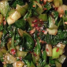 Spicy Bok Choy in Garlic Sauce Recipe