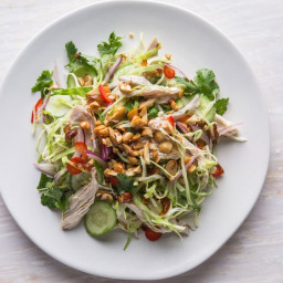 Spicy Chicken and Cabbage Salad
