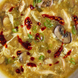 Spicy Chicken Egg Drop Soup
