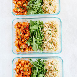 Spicy Chickpea and Quinoa Bowls