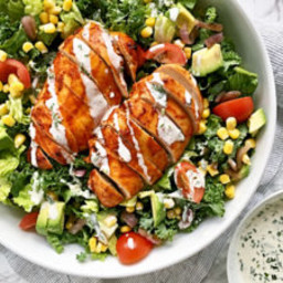 Spicy Chipotle Chicken Salad with Homemade Ranch