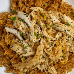 Spicy Citrus Slow Cooker Chicken and Rice