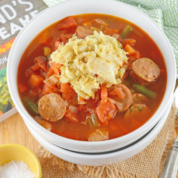 Spicy Crab and Sausage Soup
