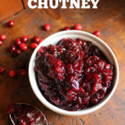 Spicy Cranberry Jalapeno Chutney