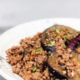 Spicy Eggplant and Minced Pork