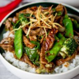 Spicy Ginger Beef Stir Fry