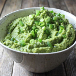Spicy Green Hummus Recipe