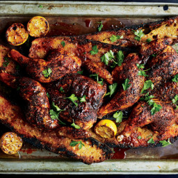 Spicy Grilled Chicken with Lemon and Parsley
