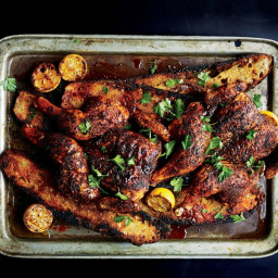 Spicy Grilled Chicken with Lemon and Parsley