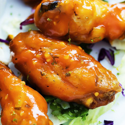 Spicy Honey Lime Chicken Wings