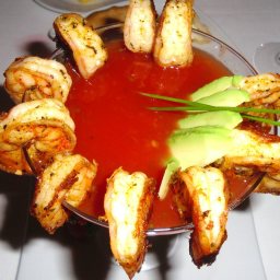 Spicy Hot Shrimp Cocktail
