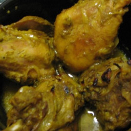 Spicy Indian Chicken with Green Masala