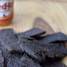 Spicy Jerky with Frank's RedHot