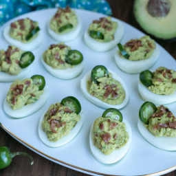 Spicy Keto Deviled Eggs without Mayo
