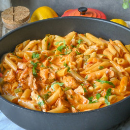 Spicy kylling pasta - En drømmemiddag full av smak!