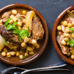 Spicy Lamb Stew with Chickpeas