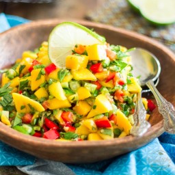 Spicy Mango and Bell Pepper Salsa