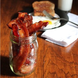 Spicy Maple-Candied Bacon