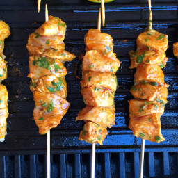 Spicy Moroccan Chicken Kebabs
