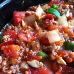 Spicy Paleo Slow Cooker Chili (without Chili Powder)