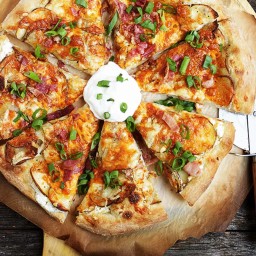 Spicy Perogy Pizza