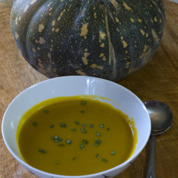 Spicy Pumpkin and Carrot Soup