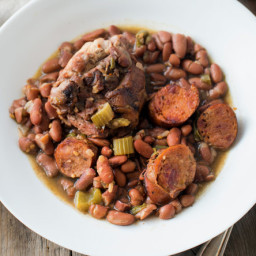Spicy Red Beans with Chicken and Andouille Sausage