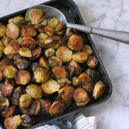 Spicy Roasted Brussels Sprouts Recipe