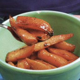 Spicy Roasted Sweet Potatoes with Orange and Honey