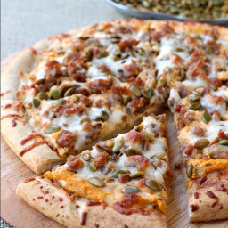 Spicy Sausage and Pumpkin Pizza
