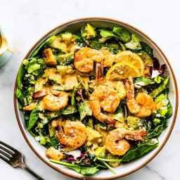 Spicy Shrimp Caesar Salad Recipe