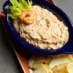 Spicy Shrimp Dip for the Super Bowl… or Anytime