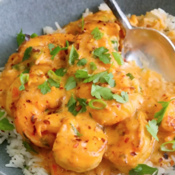 Spicy Shrimp with Rice