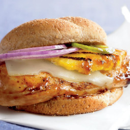 Spicy-Sweet Grilled Chicken and Pineapple Sandwich