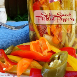 Spicy-Sweet Pickled Peppers