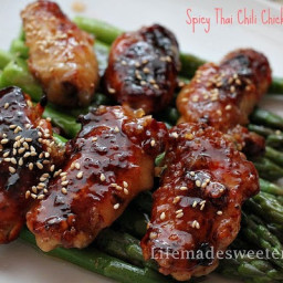 Spicy Thai Chili Chicken Wings