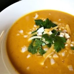 Spicy Thai Coconut and Butternut Squash Soup