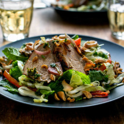Spicy Thai Pork Tenderloin Salad