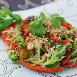 Spicy Thai Salad With Minced Pork (Larb) From 'Everyday Thai Cooking' Recip