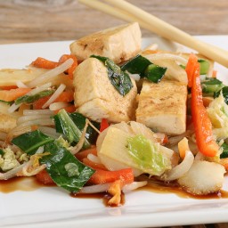 Spicy Tofu Stir Fry