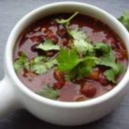 Spicy Vegan Gameday Chili Soup