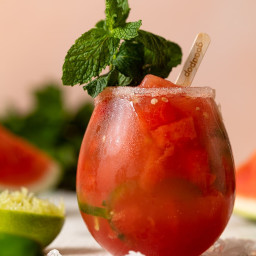 Spicy Watermelon Mojito Mocktail
