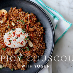 Spicy Couscous with Yogurt