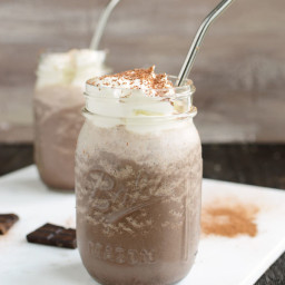 Spiked Frozen Mexican Spiced Hot Chocolate