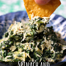 Spinach and Artichoke Dip Recipe ( Recipes from Marie)